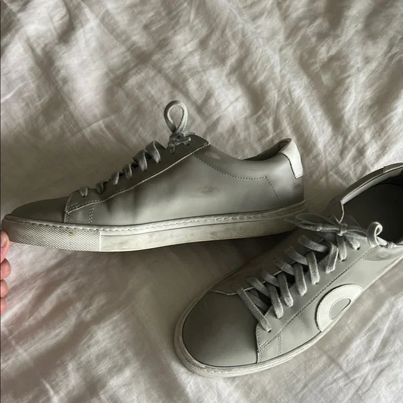 Oliver Cabell Men’s Low 1 Sneakers Men’s Shoes Size 9 Particle Grey - Picture 7 of 12